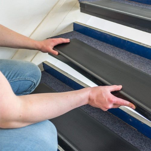 Stair Protection Square Nosing Black