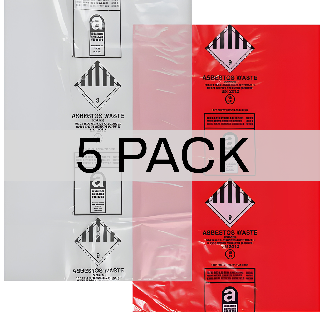 Heavy Duty Extra Large Asbestos Bags