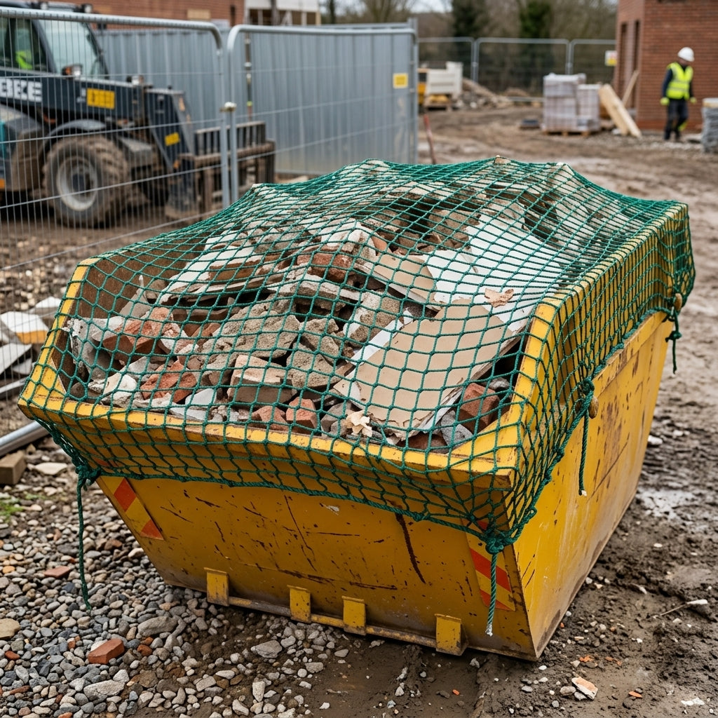 Open Mesh Trailer & Cargo Net - Heavy Duty