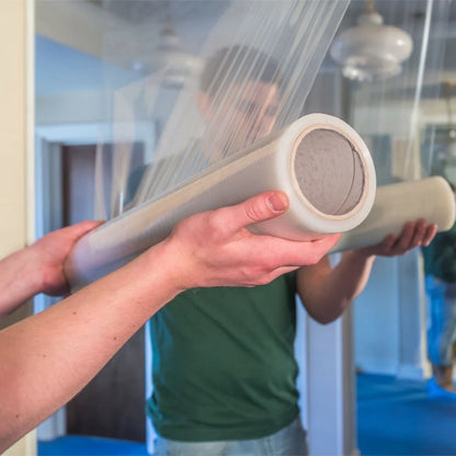 COCUS 600mm x 100m Self-Adhesive Window Protection Film