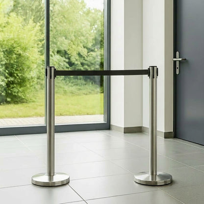 Retractable Belt Queue Barrier - 10ft Belt