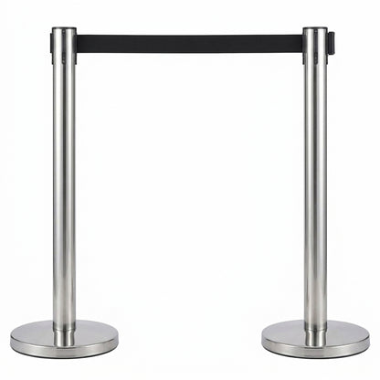 Retractable Belt Queue Barrier - 10ft Belt